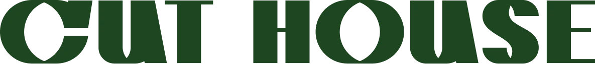 Logo salony barberingu CUT HOUSE w Toruniu